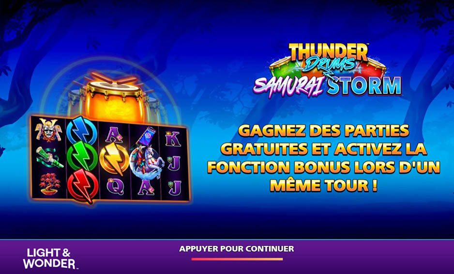 Thunder Drums Samurai Storm carousel image 0