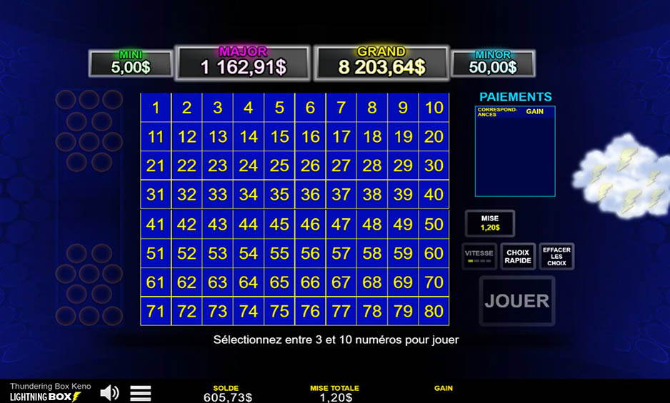 Thundering Box Keno carousel image 1