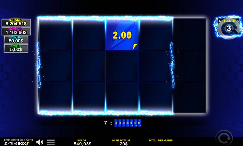 Thundering Box Keno carousel image 4