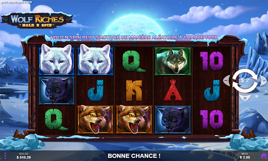 Wolf Riches Hold N Spin carousel image 0