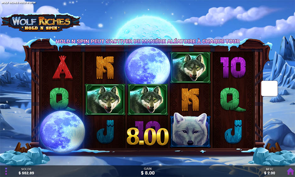 Wolf Riches Hold N Spin carousel image 1